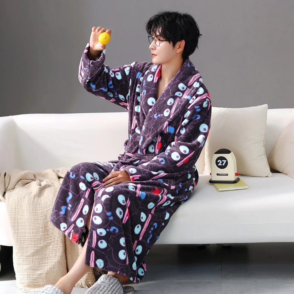 Peignoir Polaire Homme Eyes 13 / One Size