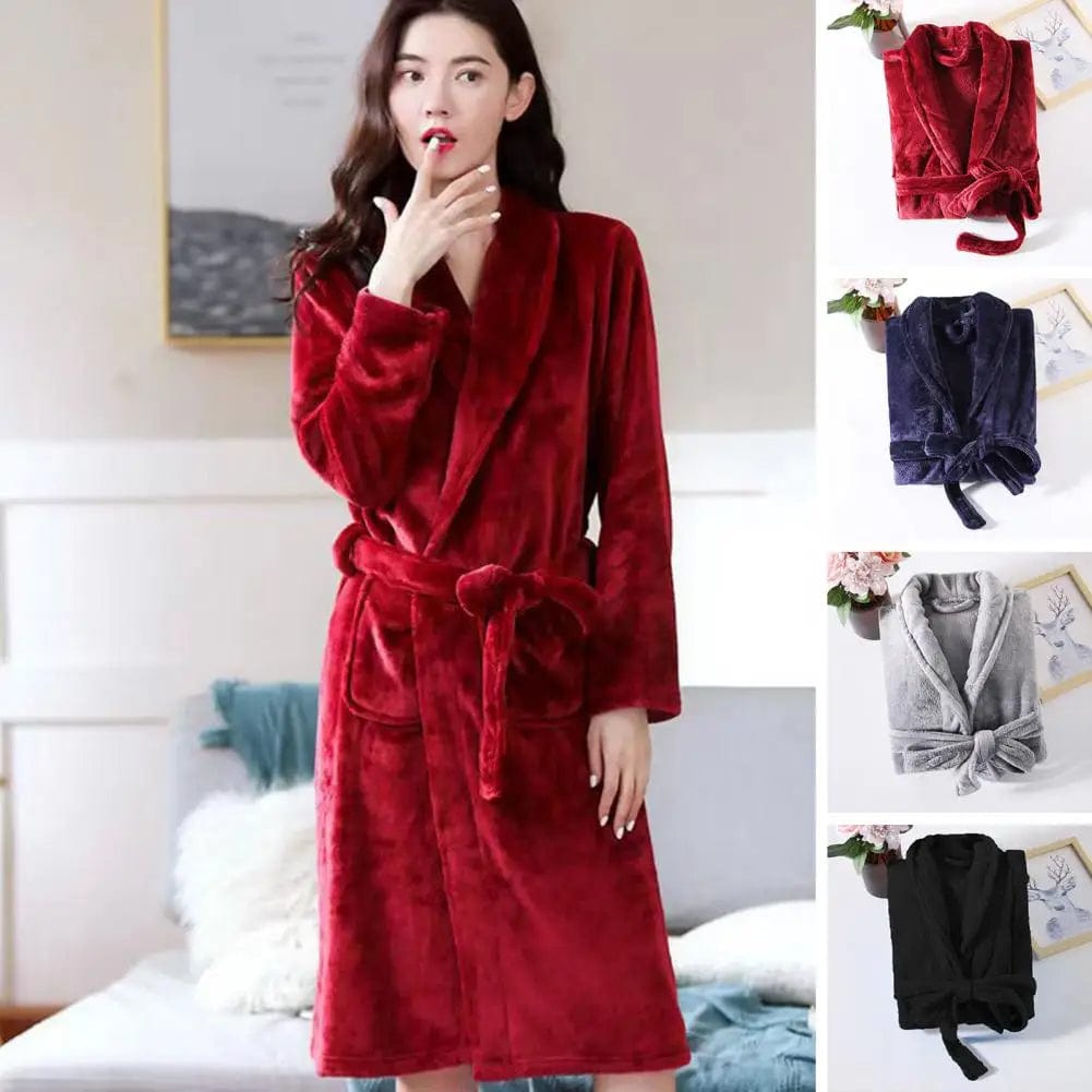 Peignoir Polaire Unisexe Cosy