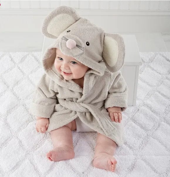 Peignoir de Bain bébé Evie Eléphant