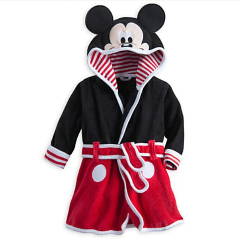 Peignoir Polaire Enfant Cartoon Mickey / 120cm