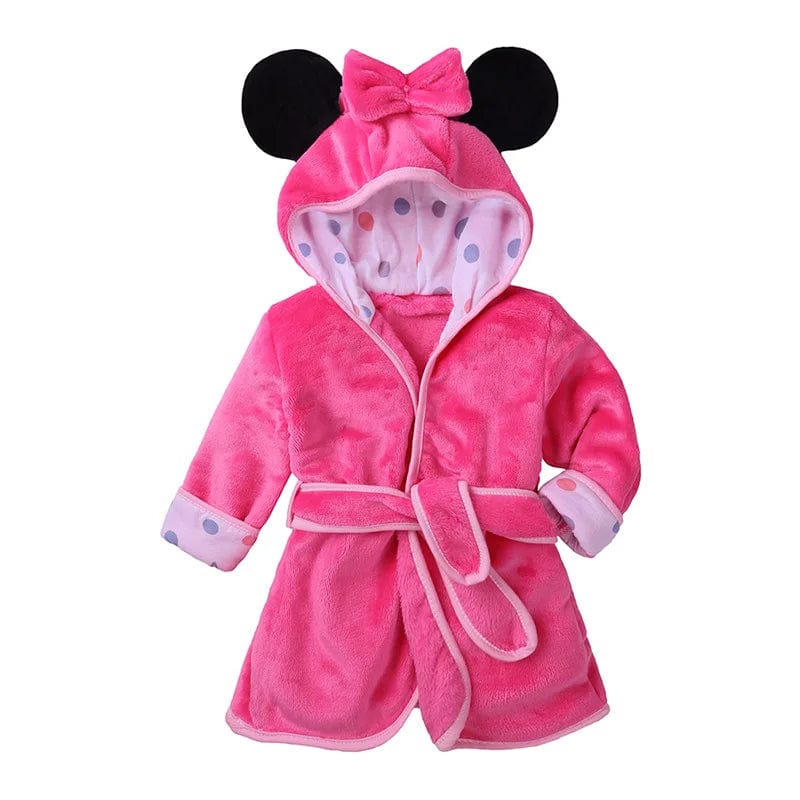 Peignoir Polaire Enfant Cartoon