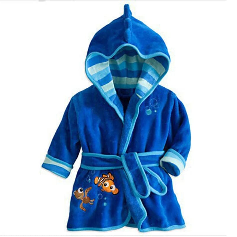 Peignoir Polaire Enfant Cartoon Petite sirène / 130cm