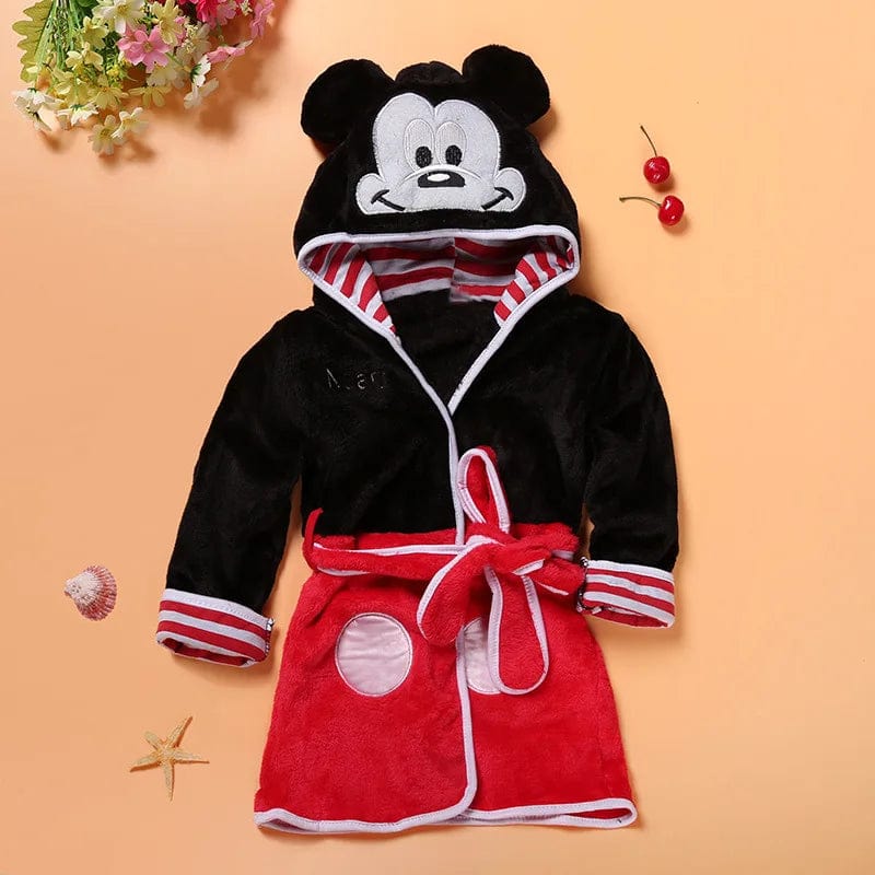 Peignoir Polaire Enfant Cartoon