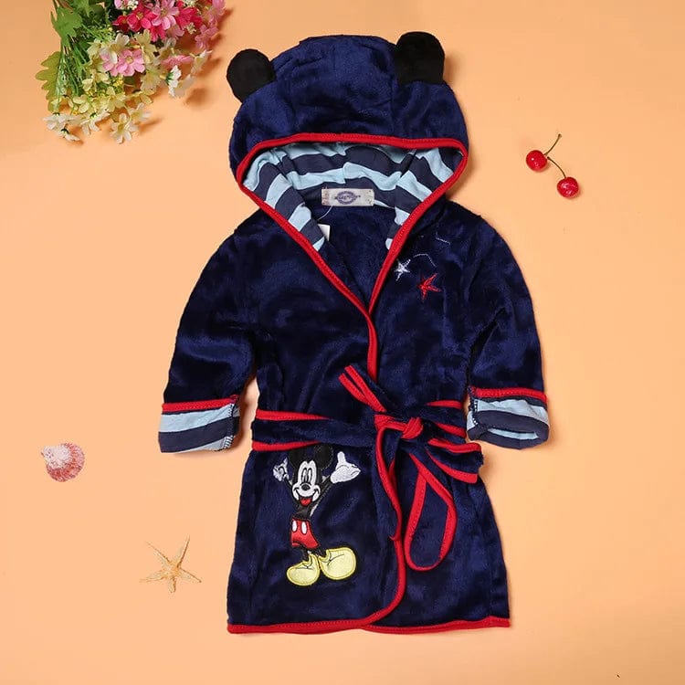 Peignoir Polaire Enfant Cartoon