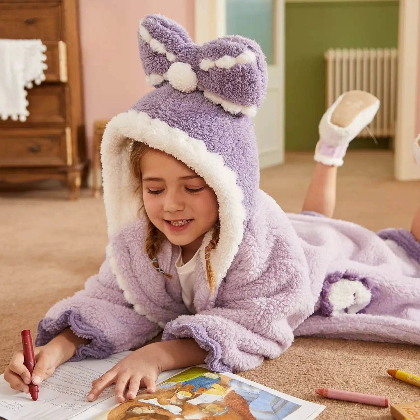 Peignoir Polaire Enfant Dandy