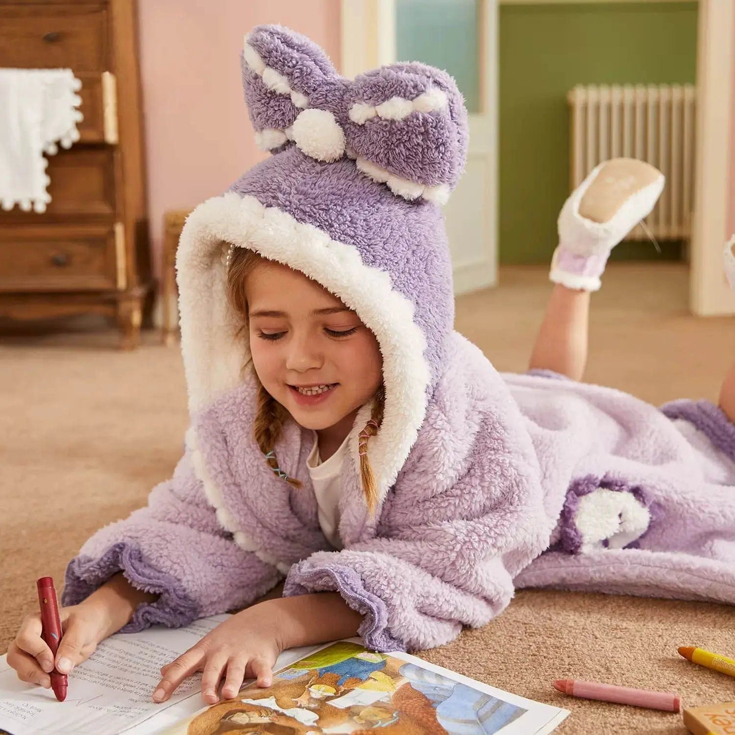 Peignoir Polaire Enfant Dandy