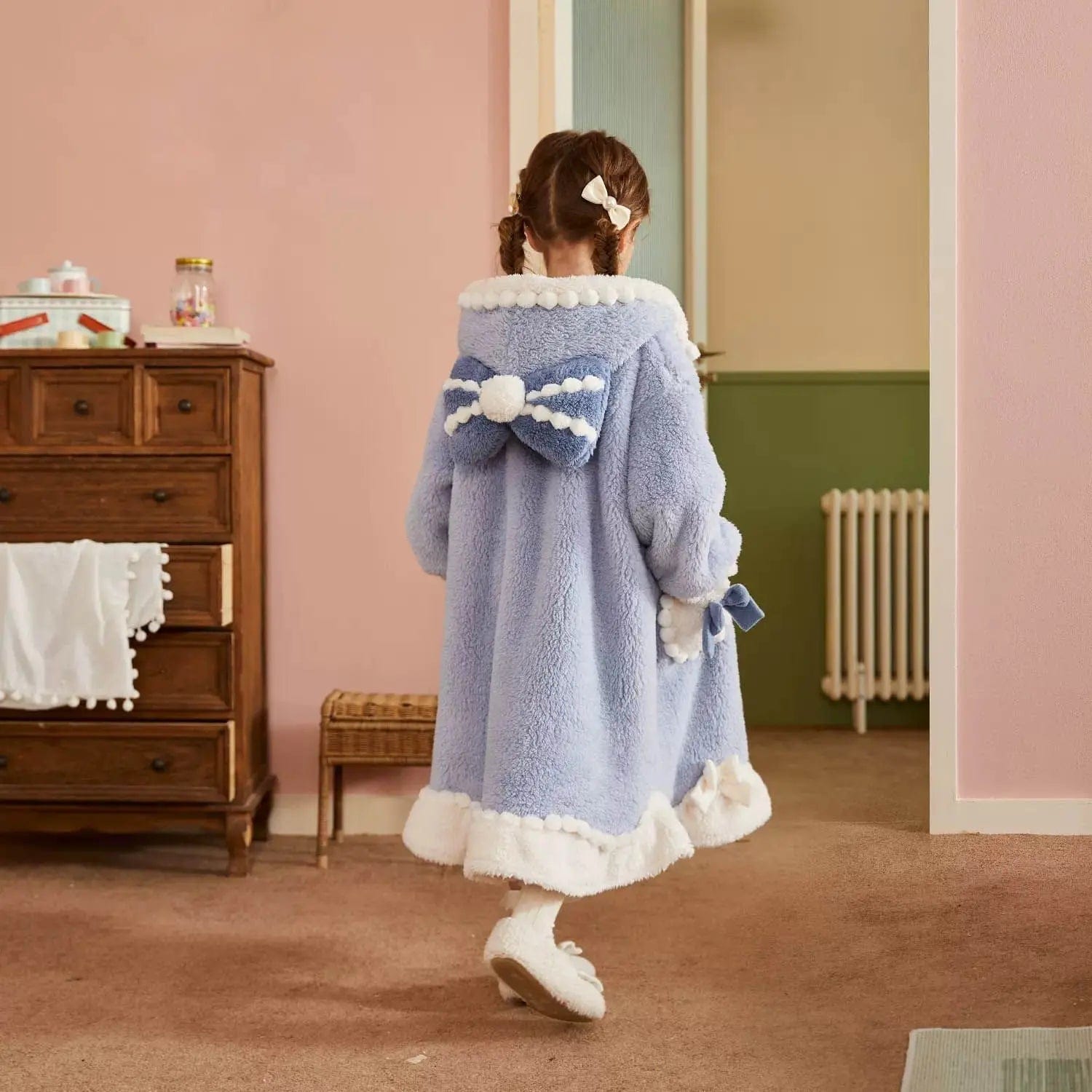 Peignoir Polaire Enfant Dandy
