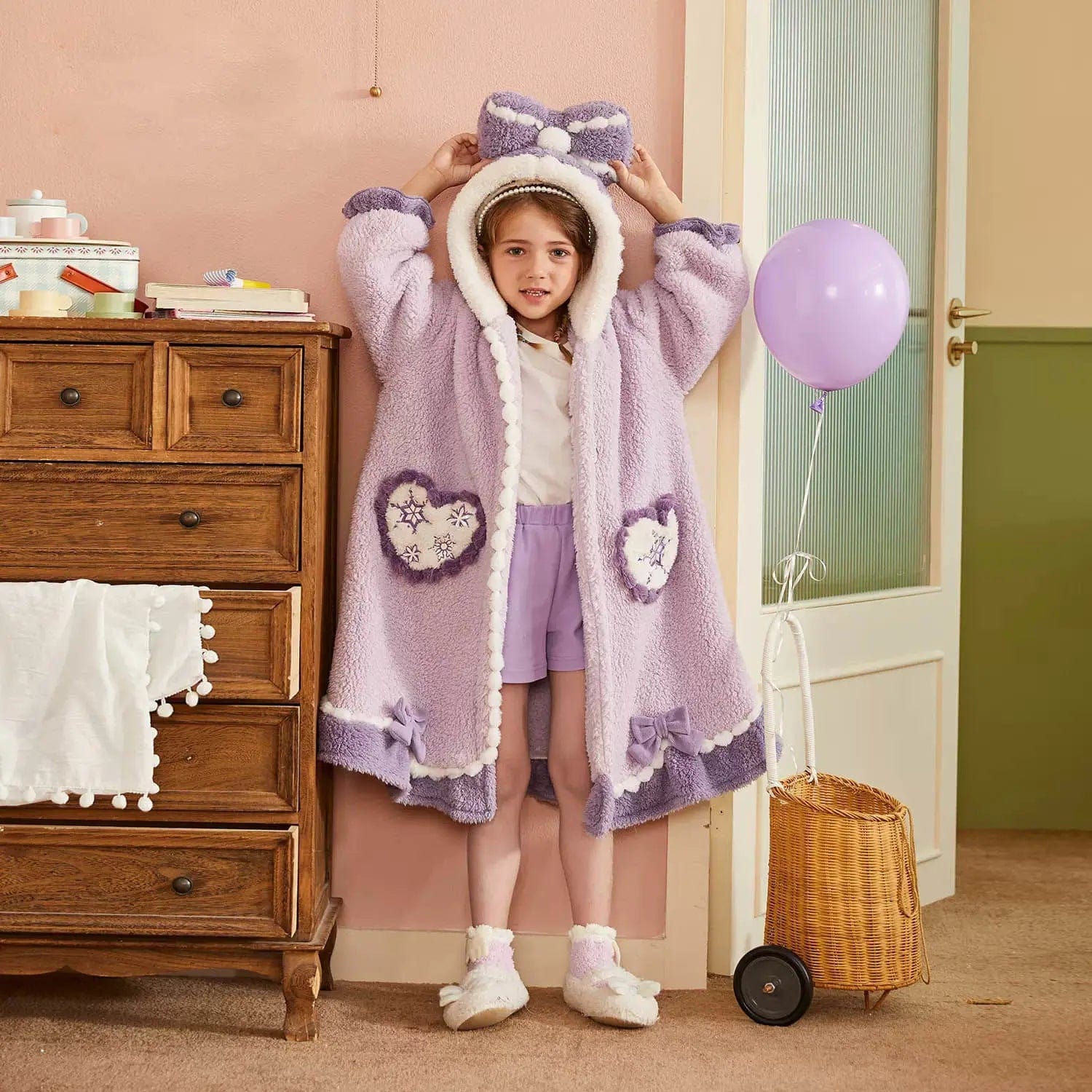 Peignoir Polaire Enfant Dandy