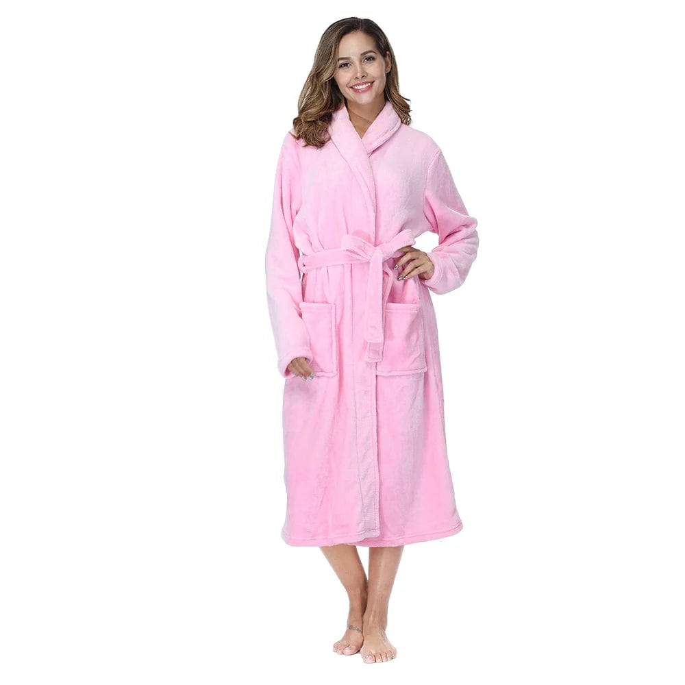 Peignoir polaire femme Andrea Rose / S