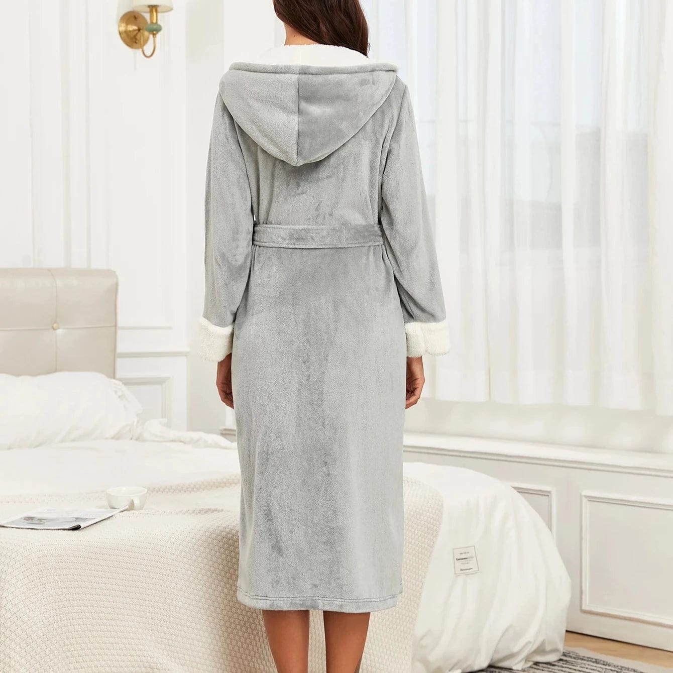 Peignoir Polaire Femme Aurora